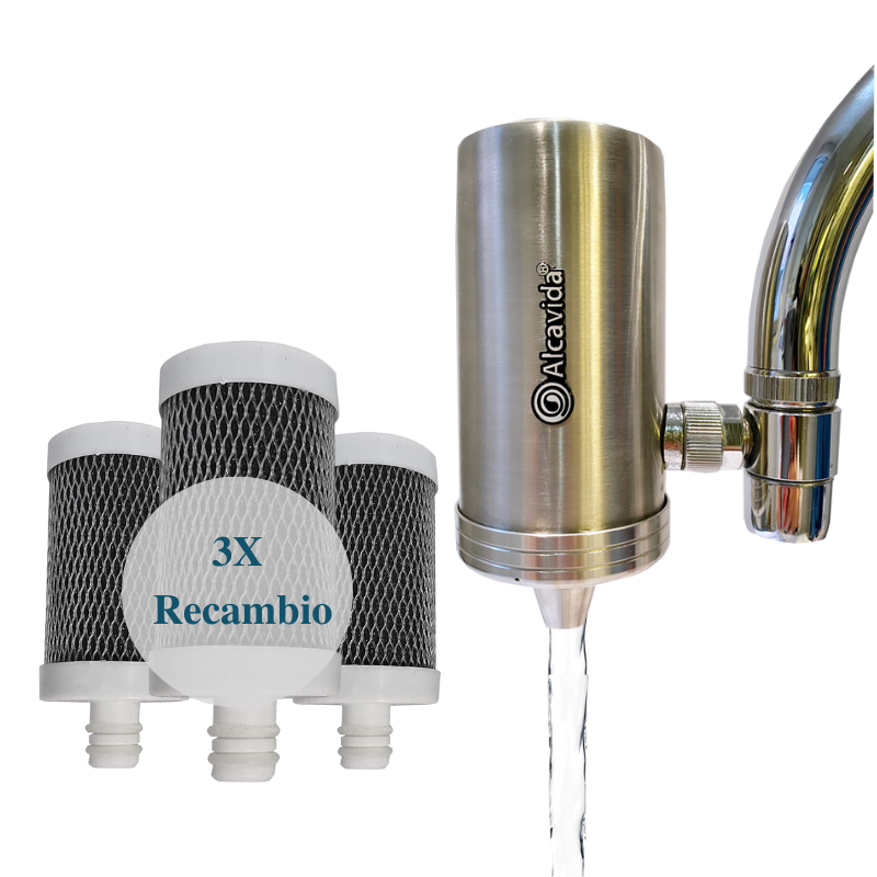 Sistema filtrado de agua para el grifo Alcavida Active oferta anual