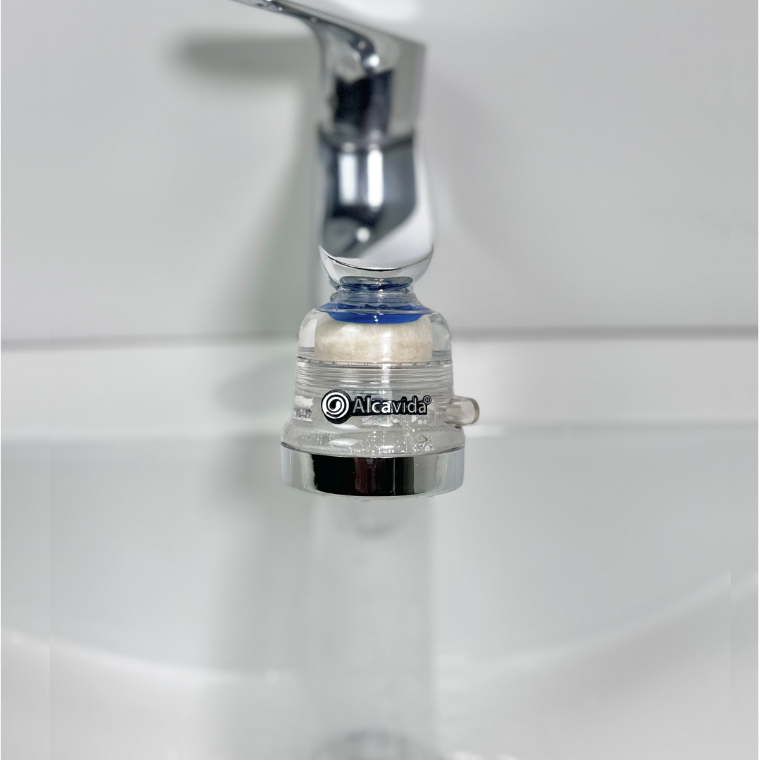 Filtro de agua para lavamanos Alcavida glow