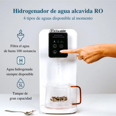 Hidrogenador de agua Alcavida RO